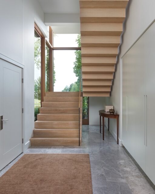 I think homeowners often underestimate how much sightlines affect the feeling of a home. You might not consciously notice them at first, but you feel them.
⠀⠀⠀⠀⠀⠀⠀⠀⠀
Project Niagara was full of opportunities for that because of the open layout and dramatic structural framework running through the house. Rather than treating those architectural elements like something to distract from, we let them become part of the overall experience of the home.
⠀⠀⠀⠀⠀⠀⠀⠀⠀
The staircase became part sculpture, part architectural feature, and seeing it reflected through the powder room mirror ended up creating one of my favourite little moments in the entire project.
⠀⠀⠀⠀⠀⠀⠀⠀⠀
Discover the rest of Project Niagara on our website.
⠀⠀⠀⠀⠀⠀⠀⠀⠀
Interior Design @mcnicolinteriordesigns
Photography @arnalphotography
⠀⠀⠀⠀⠀⠀⠀⠀⠀
📍Toronto Interior Designer
#torontointeriordesigner #powderroomdesign #entrywaydesign