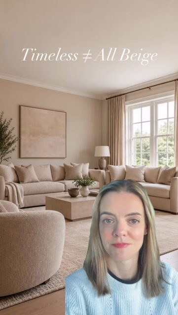 Stop asking for “timeless” when you mean beige 😅

Greige walls, beige sofa, beige rug… that’s not timeless. That’s four shades of afraid.

Timeless is one confident colour choice, surrounded by things you actually love.

What’s the boldest colour in your home? 👇

📍Toronto Interior Designer

#mcnicolinteriordesigns #torontointeriordesigner #designtips #colourinspiration #timelessdesign