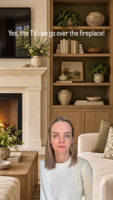 Hot take… the TV over the fireplace isn’t a design mistake.
In a lot of rooms it’s the wall that makes the most sense. The key is planning the height, the heat clearances, and the wall around it so it looks intentional.
Where’s your TV right now? Over the fireplace, yes or no?
📍Toronto Interior Designer
#mcnicolinteriordesigns #torontointeriordesigner #livingroomdesign #fireplacedesign #designdebate