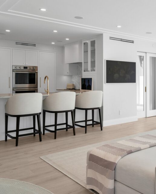 Maybe this is an unpopular opinion, but I don’t think the prettiest part of this home is the kitchen. It’s what happens around it.
⠀⠀⠀⠀⠀⠀⠀⠀⠀
It’s someone making coffee while another person lounges on the sofa. Family chatting around the island before heading down to the beach. Dinner being prepared without the cook disappearing into another room.
⠀⠀⠀⠀⠀⠀⠀⠀⠀
That’s exactly why we opened up the entire main living space in Project Palm. Peter and Eli wanted a peaceful retirement retreat, but they also wanted it to feel full whenever their children came to visit. The layout now makes that effortless.
⠀⠀⠀⠀⠀⠀⠀⠀⠀
The finishes are beautiful, of course. But the memories this space was designed to hold? Those matter so much more.
⠀⠀⠀⠀⠀⠀⠀⠀⠀
Thinking about renovating but not sure where to begin? We’d love to hear from you! Reach out via the link in bio.
⠀⠀⠀⠀⠀⠀⠀⠀⠀
📍West Palm Beach Interior Designer
#floridacondoinspo #westpalmbeachinteriordesigner #mcnicolinteriordesigns