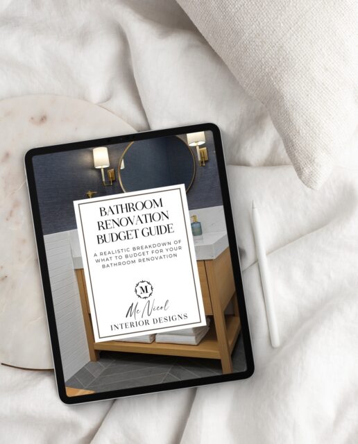 If you’re planning a bathroom renovation, don’t start by choosing tile. Start with your budget.
⠀⠀⠀⠀⠀⠀⠀⠀⠀
After designing homes for more than 20 years, I’ve learned that understanding the investment upfront makes every decision that follows so much easier.
⠀⠀⠀⠀⠀⠀⠀⠀⠀
That’s exactly why I created this free Bathroom Renovation Budget Guide.
⠀⠀⠀⠀⠀⠀⠀⠀⠀
Download your copy through the link in our bio.