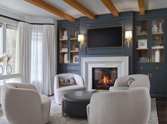 One of the biggest challenges in a home renovation is making connected spaces feel connected without making them feel like one endless room.
⠀⠀⠀⠀⠀⠀⠀⠀⠀
In this home, the dining room, living room, and fireplace all speak the same language, but each space still has its own personality. The custom built-ins anchor the living room, while the dining area feels intimate enough for family dinners and long conversations.
⠀⠀⠀⠀⠀⠀⠀⠀⠀
Interior Design @mcnicolinteriordesigns
Photography @arnalphotography
⠀⠀⠀⠀⠀⠀⠀⠀⠀
📍Oakville Interior Designer
⠀⠀⠀⠀⠀⠀⠀⠀⠀
#interiordesigneroakville #openconcepthomerenovation #livingroominspiration #diningroomaesthetic