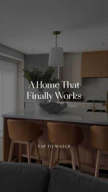 It always makes me smile when clients ask for something oddly specific. These clients had one request from day one: “swivel stools.”

The second they explained why, I was completely on board. They wanted to cook dinner while chatting about everyone’s day... then simply turn around and watch the game without feeling cut off from either.

That one little request actually summed up the whole renovation. They wanted a lighter, brighter, open-concept main floor where life could happen all at once instead of being divided between a bunch of small, poky rooms.

📍 McNicol Interior Designs | Toronto Interior Designer

#torontointeriordesigner #homerenovation #torontorenovation