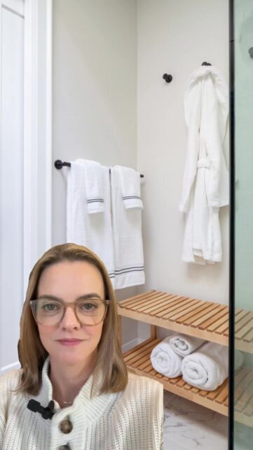 Hotel bathrooms are actually a GREAT little design experiment 😂 You’re using that room for the first time so you notice REALLY quickly when something isn’t where you naturally need it. Towel placement, outlets, lighting, storage, shower controls, hooks, door swings…all of those boring little details are what make a bathroom actually WORK or NOT work. Next hotel stay pay attention to what feels effortless and what makes you say WHO DESIGNED THIS?! And take notes because those little annoyances can teach you A LOT about what you do and don’t want in your own bathroom.

@interiordesigncommunity #idcvideo #bathroomdesign #interiordesigntips #hoteldesign #mcnicolinteriordesigns