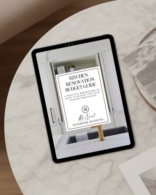 Here's where kitchen renovations get tricky: EVERYTHING feels important when you're spending your own money. Do you splurge on custom cabinetry? Invest in better countertops? Save on one thing so you can spend more on another?

And when you don't know what things should cost, suddenly every decision feels like a gamble. This is why I always encourage getting familiar with the budget before getting too attached to specific finishes.

My free Kitchen Renovation Budget Guide gives you a breakdown of the major expenses, a sample budget for an average-sized kitchen and insight into where spending more can make a difference.

Download it through the link in bio!

📍Toronto Interior Designer | McNicol Interior Designs