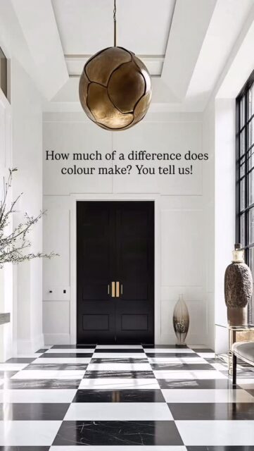 I feel like this proves how much colour changes everything.

For the most part the architecture is the same, the lighting too, but suddenly one version feels bold and luxurious, another feels calm, another feels really fashion-forward.

Which one gets your vote?

📍McNicol Interior Designs | Toronto Interior Designer

#mcnicolinteriordesigns #interiordesignertoronto #homerenovation