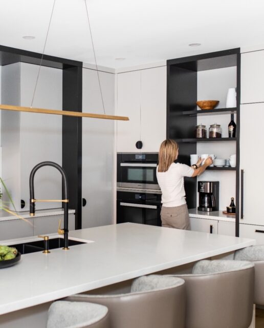 One of the first things our client told us was that they loved cooking, but they were tired of a kitchen that made simple things feel harder than they needed to be.
⠀⠀⠀⠀⠀⠀⠀⠀⠀
You know the feeling. Hunting for olive oil while something’s already sizzling on the stove. Digging through cabinets looking for coffee supplies before you’ve had your first sip.
⠀⠀⠀⠀⠀⠀⠀⠀⠀
So we designed this kitchen around the way they actually live. The integrated cooktop keeps everything streamlined, storage is exactly where it’s needed, and the coffee station earned its own little corner. 
⠀⠀⠀⠀⠀⠀⠀⠀⠀
Our client loves grinding fresh coffee beans and enjoys the occasional B52 coffee on the weekends, so creating a dedicated space for that daily ritual was high on their wishlist.
⠀⠀⠀⠀⠀⠀⠀⠀⠀
Craving a more thoughtful, functional kitchen? We’d love to help. Get in touch via the link in bio.
⠀⠀⠀⠀⠀⠀⠀⠀⠀
Interior Design @mcnicolinteriordesigns
Photography @simplycurateco
⠀⠀⠀⠀⠀⠀⠀⠀⠀
#kitchenrenovation #homerefresh #interiordesignertoronto