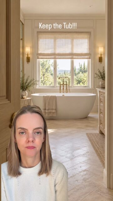 Unpopular opinion… please don’t rip out the tub just because it’s trendy.
In a larger primary bathroom, a freestanding tub is both a focal point and a place to actually unwind. With the right layout, you don’t have to choose between a great shower and a great bath.
Team tub or team big shower?
📍Oakville Interior Designer
#mcnicolinteriordesigns #bathroomdesign #freestandingtub #oakvilleinteriordesigner #idcvideo
