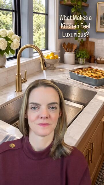 A dramatic stone island can be beautiful. So can the simple pleasure of washing a baking sheet without giving yourself an unexpected
 shower.

The best kitchen luxuries reflect how you live, whether that means a dedicated prep kitchen or a perfectly placed window.

What would be your kitchen indulgence: a pastry counter, a wine cellar, or a sink big enough for absolutely everything?

#LuxuryKitchen #ThoughtfulDesign #KitchenInspiration #ResidentialInteriorDesign #mcnicolinteriordesigns